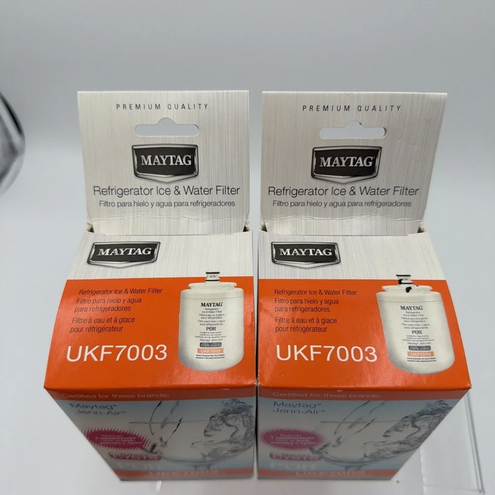 2-PUR Maytag Jenn-Air  Maytag Refrigerator Ice & Water Filter UKF7003 New In Box